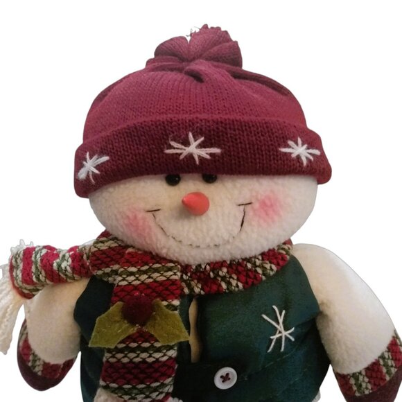 Costco 14" Plush Decorative Snowman With Box - Picture 6 of 14